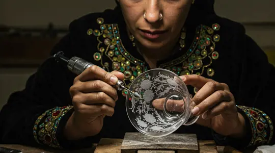 عمال نقش الزجاج.jpg